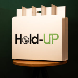 Holdup.nl duurzame houder vooraanzicht